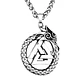 Collar Vikingo Valknut-dragón Nórdico, Acero Inoxidable - Miniatura 1