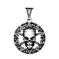 Collar Viking Skull, Acero Inoxidable, Hombre - Miniatura 1