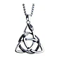 Collar Triqueta Celta, Acero Inoxidable, Hombre-mujer - Miniatura 1