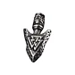 Collar Vikingo Punta De Lanza Valknut, Acero Inoxidable - Miniatura 1