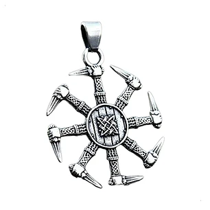 Collar Vikingo Kolovrat, Acero Inoxidable, Unisex