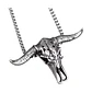 Collar Cráneo Animal, Acero Inoxidable, Hombre - Miniatura 1