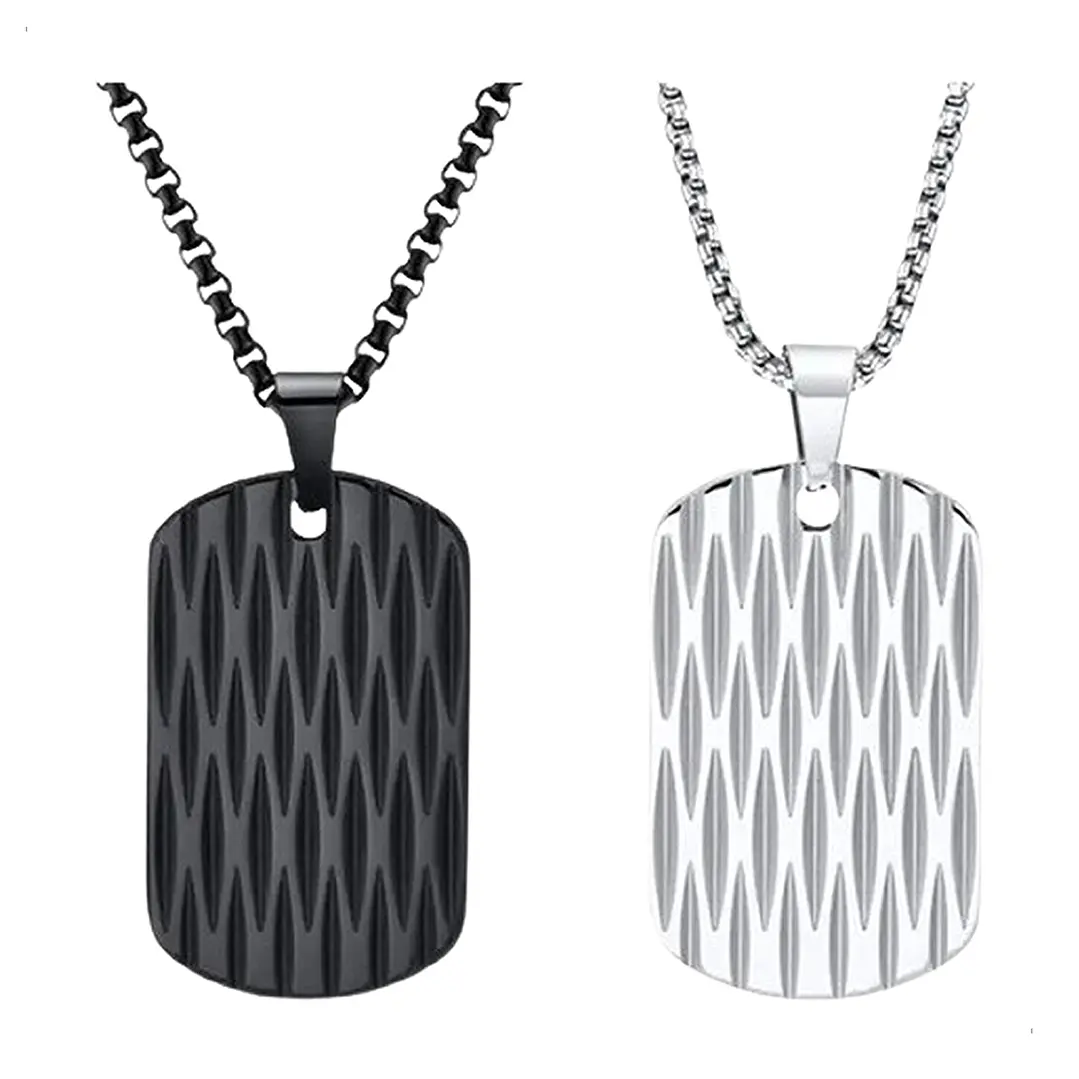 Collar Minimalista Rawson, Acero Inoxidable, Hombre 1
