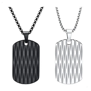 Collar Minimalista Rawson, Acero Inoxidable, Hombre
