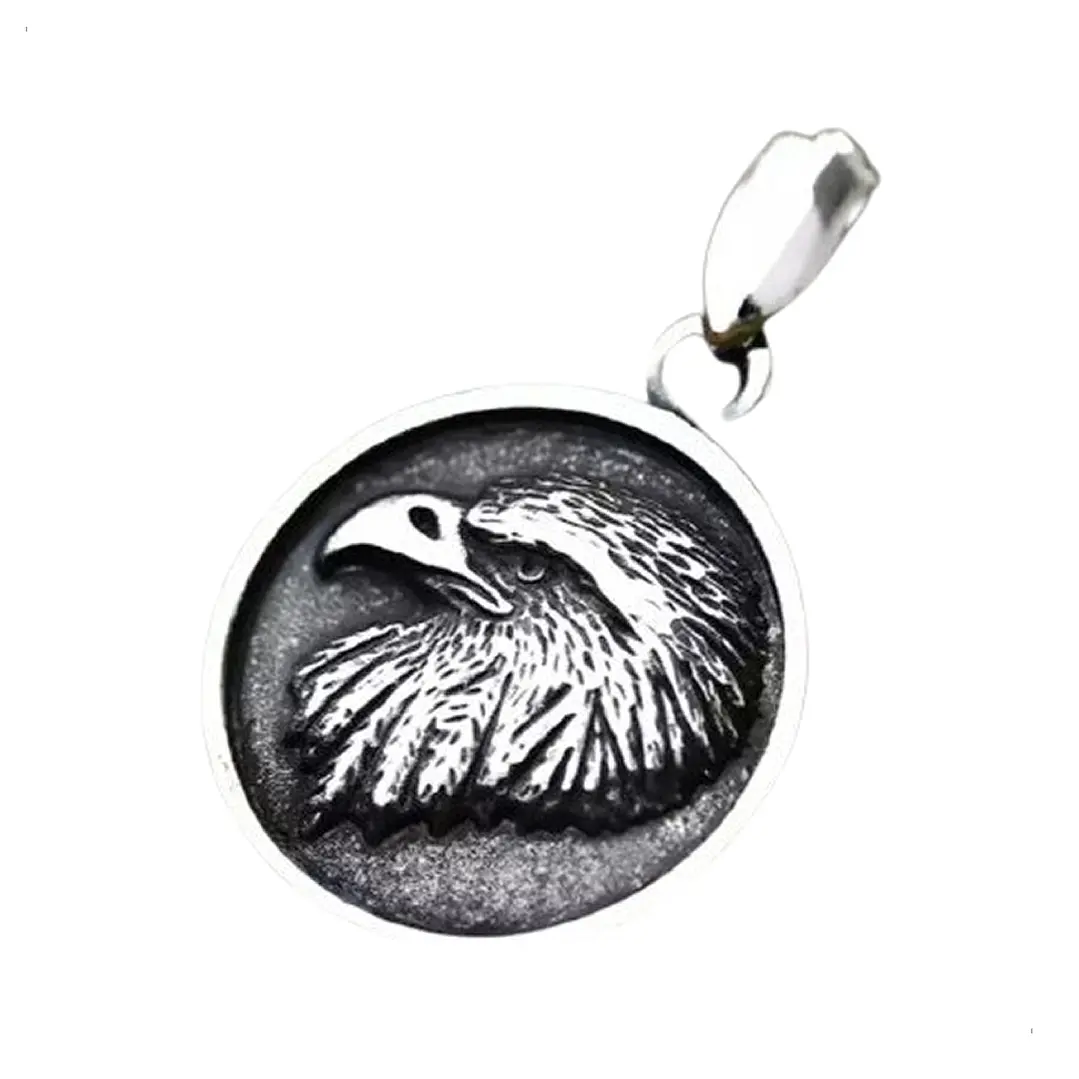 Collar Águila, Acero Inoxidable, Hombre 1