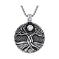 Collar Vikingo Árbol De La Vida (yggdrasil) Acero Inoxidable - Miniatura 1