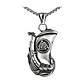 Collar Vikingo Drakkar-valknut, Acero Inoxidable, Hombre - Miniatura 1