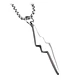 Collar Rayo, Acero Inoxidable, Moda Hombre - Miniatura 1
