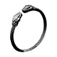Brazalete Vikingo Jormungandr, Acero Inoxidable, Unisex - Miniatura 1