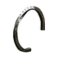 Brazalete Vikingo Runas Nórdicas, Acero Inoxidable Torcido - Miniatura 1