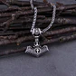 Collar Vikingo Mjölnir Valknut-flecha, Acero Inoxidable - Miniatura 11