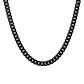 Cadena Black Cuban 7mm. Acero Inox. 316L Electroplatinada - Miniatura 1