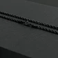 Cadena Tourbillon Black 3mm, Acero Inoxidable 316L - Miniatura 3
