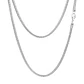 Cadena Silver Snake 3mm-50cm | Acero Inoxidable 316L - Miniatura 1