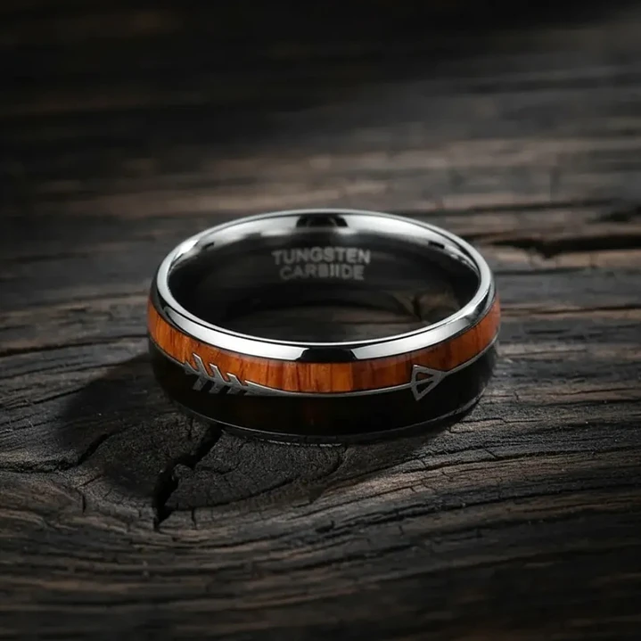Anillo Tungsteno Eternal Arrow 8mm, Máxima Resistencia 2