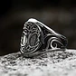 Anillo Vikingo Árbol de la Vida, Acero Inoxidable, Unisex - Miniatura 3