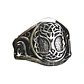 Anillo Vikingo Árbol de la Vida, Acero Inoxidable, Unisex - Miniatura 1