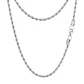 Cadena Tourbillon Silver 3mm, Acero Inoxidable 316L - Miniatura 1
