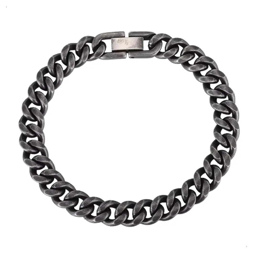 PULSERA CUBANA RETRO 10MM | ACERO INOXIDABLE 316L 1