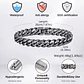 PULSERA CUBANA RETRO 10MM | ACERO INOXIDABLE 316L - Miniatura 7