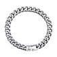 PULSERA CUBANA SILVER 10MM | ACERO INOXIDABLE 316L - Miniatura 1