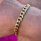 PULSERA CUBANA GOLD 10MM | ACERO INOXIDABLE 316L - Miniatura 2