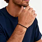Pulsera Tourbillon Black 3mm, Acero Inox. 316L, Ajustable - Miniatura 3