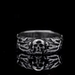 Anillo Calavera Tallada, Acero Inoxidable, Unisex - Miniatura 9