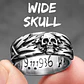 Anillo Calavera Tallada, Acero Inoxidable, Unisex - Miniatura 5