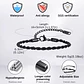 Pulsera Tourbillon Black 3mm, Acero Inox. 316L, Ajustable - Miniatura 7