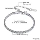Pulsera Tourbillon Silver 3mm, Acero Inox. 316L, Ajustable - Miniatura 6