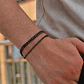 Set 2 Pulseras Acero 316L Black, Cubana + Tourbillon - Miniatura 2