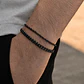 Set 2 Pulseras Acero 316L Black, Cubana + Tourbillon - Miniatura 3