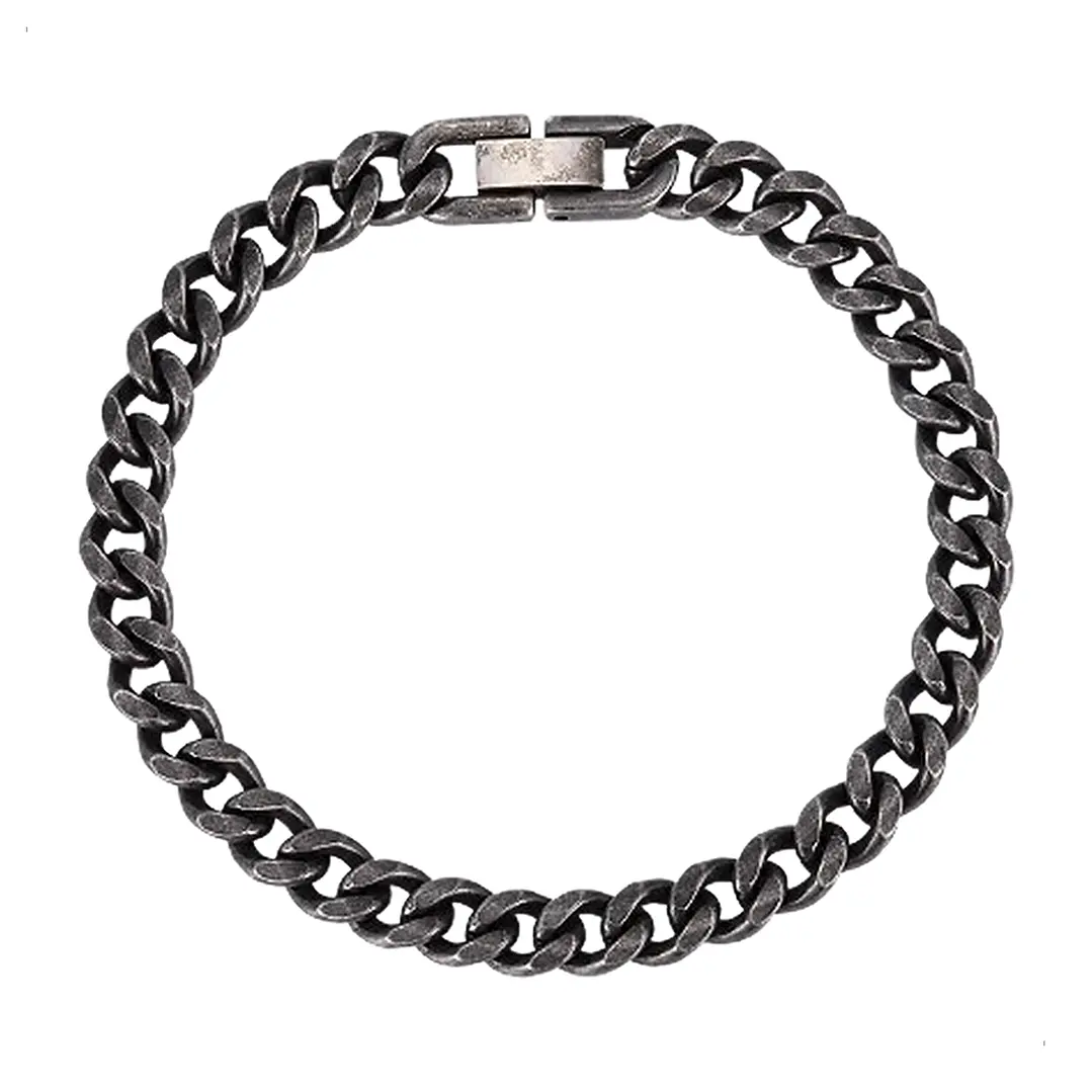 PULSERA CUBANA RETRO 8MM | ACERO INOXIDABLE 316L 1
