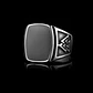 Anillo Vikingo Valknut, Acero Inoxidable 316L, Hombre - Miniatura 2