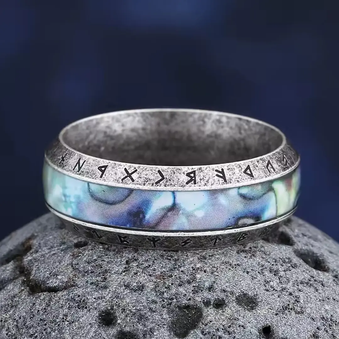 Anillo Árbol de la Vida, Acero Inoxidable 316L, Unisex 5