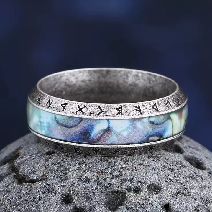 Anillo Árbol de la Vida, Acero Inoxidable 316L, Unisex 5