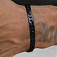 Pulsera Cubana Plana Black 6mm, Acero Inoxidable 316L - Miniatura 3