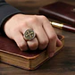 Anillo San Benito, Acero Inoxidable 316L, Hombre - Miniatura 3