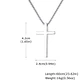 Collar Cruz Silver Royal Classic, Acero Inox. 316L, Hombre - Miniatura 7