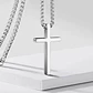 Collar Cruz Silver Royal Classic, Acero Inox. 316L, Hombre - Miniatura 6
