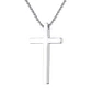 Collar Cruz Silver Royal Classic, Acero Inox. 316L, Hombre - Miniatura 1