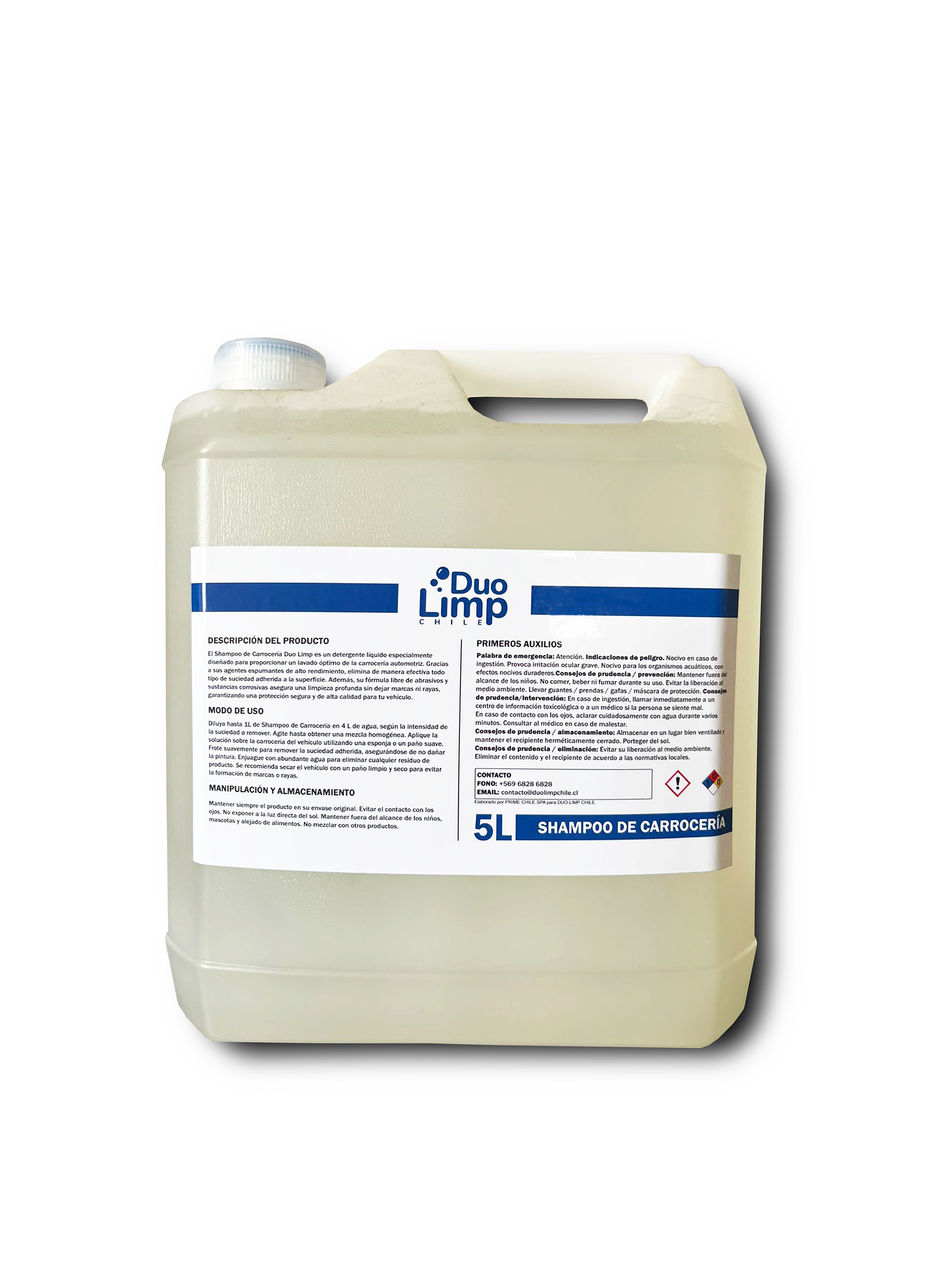 SHAMPOO DE CARROCERÍA 5L 1