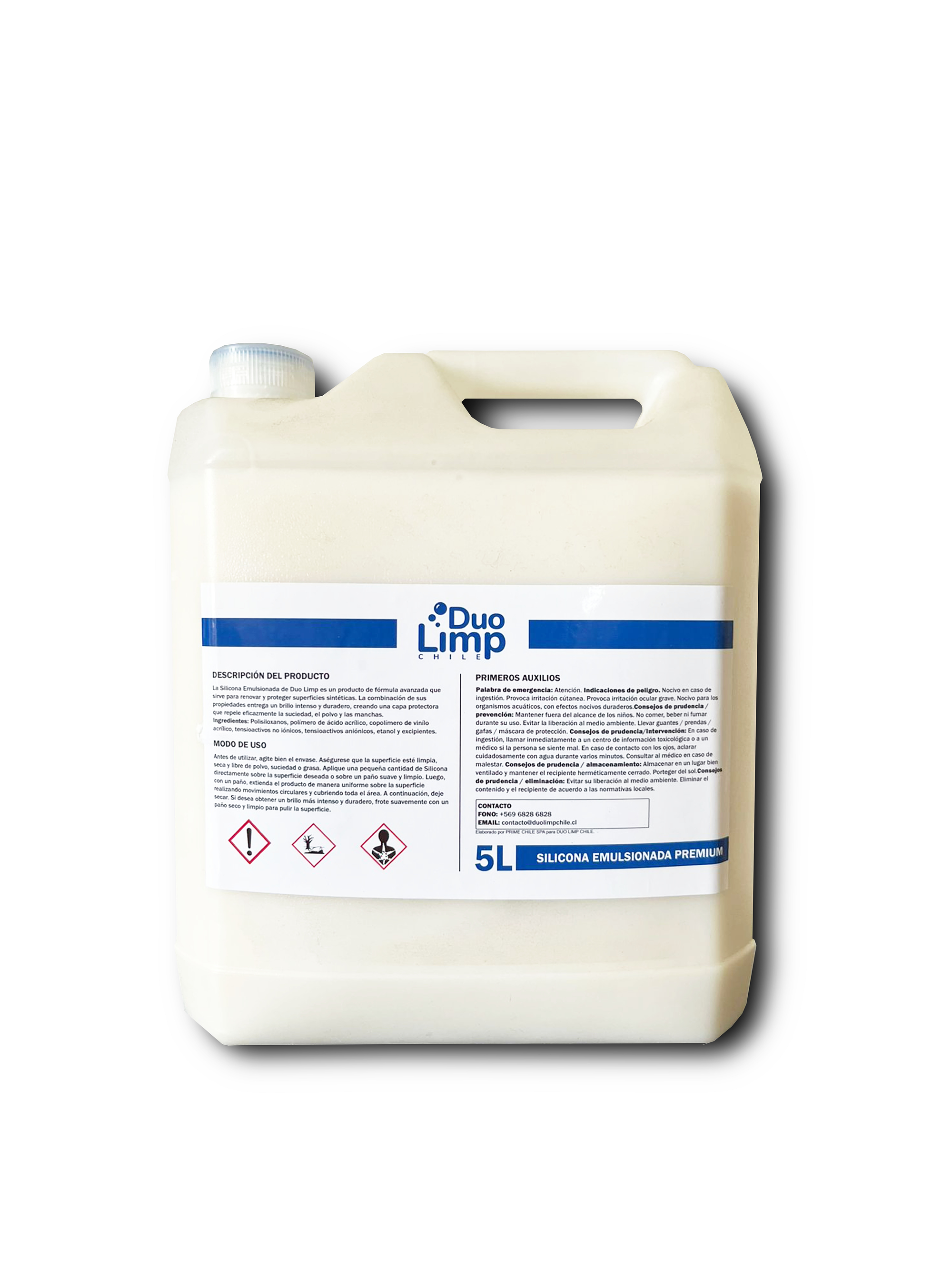 SILICONA EMULSIONADA PREMIUM 5L 1