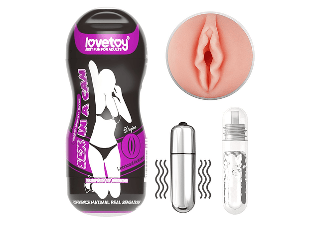Masturbador Vagina Con Vibracion Lovetoy