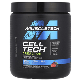 Creactor 120 Servicios HCL Muscletech