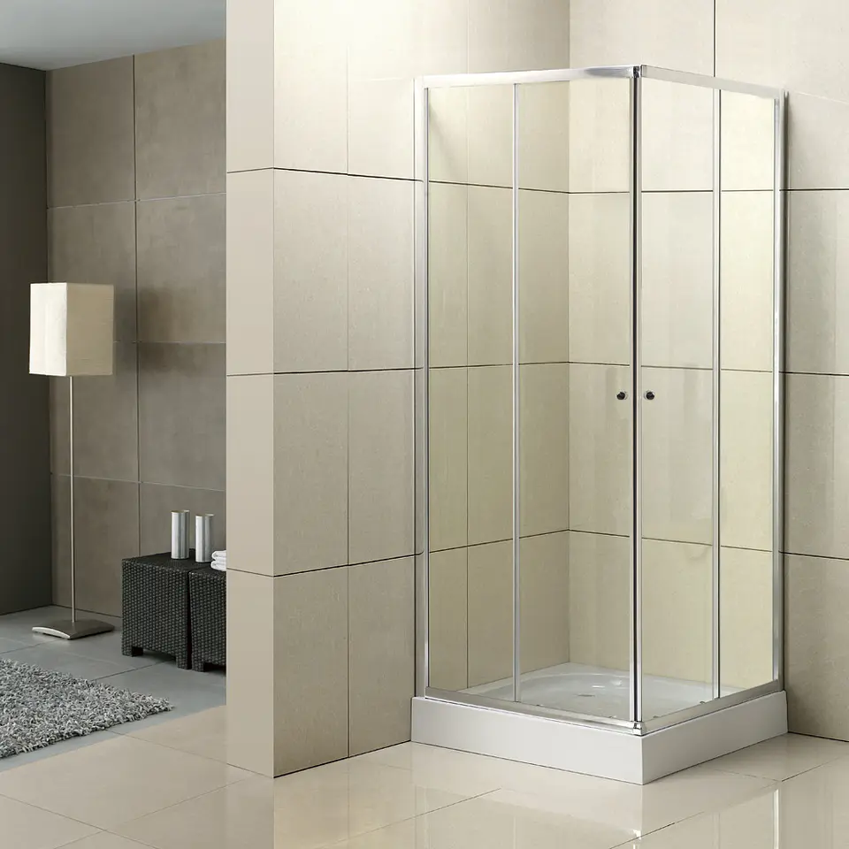 Cabina de Ducha Base Cuadrada 90x90 cm 1