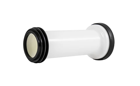 Adaptador sanitario recto a muro 30 cm