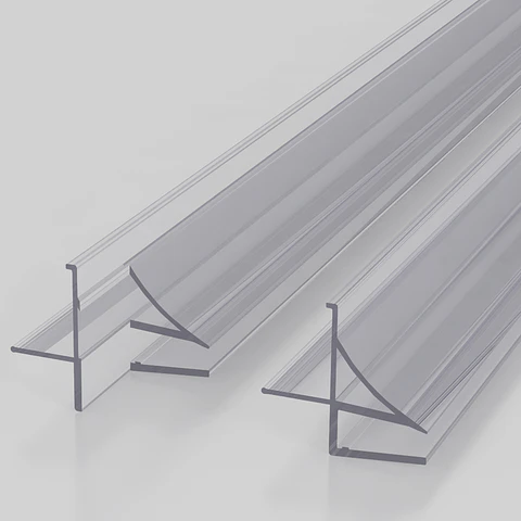 Set Burletes Piso Vidrio 6 mm