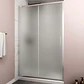 Mampara corredera frontal PREMIUM Frosted 150x190 cm - Miniatura 3
